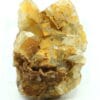 Wulfénite sur fluorite, l'Argentolle, Saône-et-Loire, Morvan.