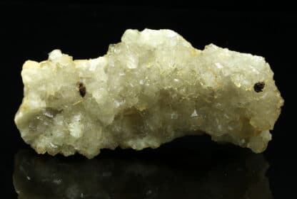 Pyrrhotine sur Fluorite incolore, mine de Fontsante, Tanneron, Var.