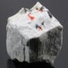 Hatchite, wallisite et réalgar, carrière de Lengenbach, Valais, Suisse.
