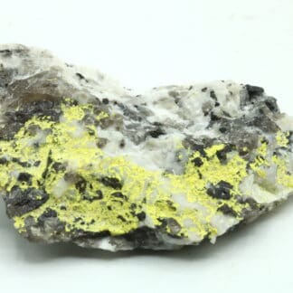 Phurcalite, Merrivale Quarry, Whitchurch, Devon, Royaume-Uni.