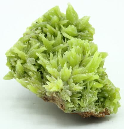 Pyromorphite de Daoping Mine, Guilin, Guangxi, Chine.