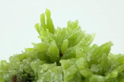 Pyromorphite de Daoping Mine, Guilin, Guangxi, Chine.