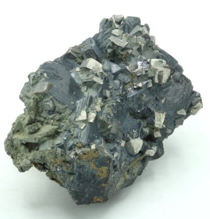 Arsénopyrite et chalcopyrite sur sphalérite, Dalnegorsk, Russie.