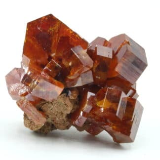 Vanadinite (top!), Mibladen, province de Midelt , Maroc.