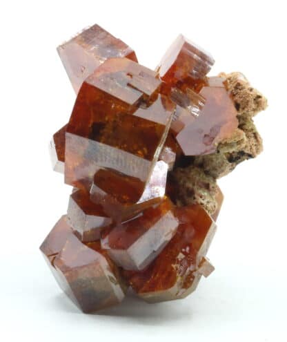 Vanadinite (top!), Mibladen, province de Midelt , Maroc.