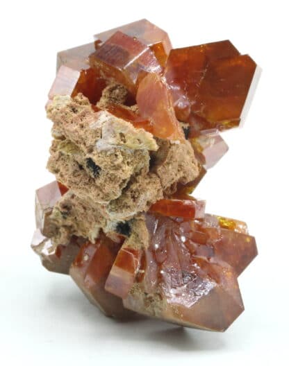 Vanadinite (top!), Mibladen, province de Midelt , Maroc.