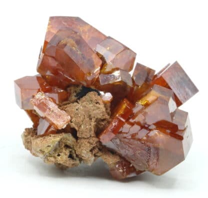 Vanadinite (top!), Mibladen, province de Midelt , Maroc.