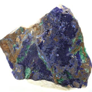 Azurite, Sidi Ayad, province de Midelt, Meknès-Tafilalet, Maroc.