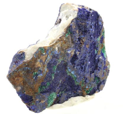 Azurite, Sidi Ayad, province de Midelt, Meknès-Tafilalet, Maroc.