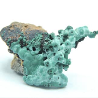 Malachite concrétionnée, Bouche-Payrol, Brusque, Aveyron.