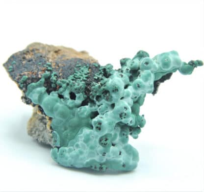 Malachite concrétionnée, Bouche-Payrol, Brusque, Aveyron.