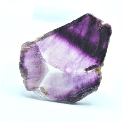 Fluorite avec « étoile Mercedes », Carrière de Boltry, Seilles, Belgique.