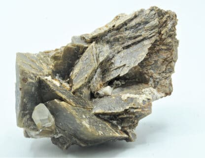 Sidérite et Quartz, Mines de Vaulnaveys, Belledonne, Isère.