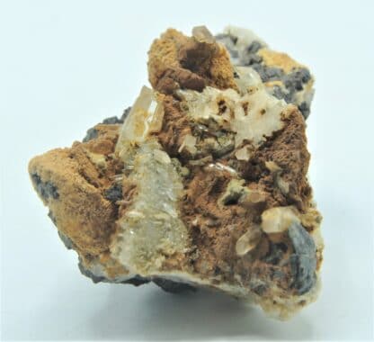 Blende (Sphalérite) et Quartz, Tunnel des Chavants, Les Houches, Haute-Savoie.