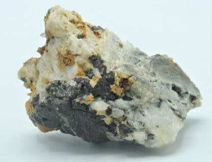 Blende (Sphalérite) et Quartz, Tunnel des Chavants, Les Houches, Haute-Savoie.