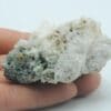 Malachite, Chalcopyrite et Quartz, Les Montées Pélissier, Les Houches, Haute-Savoie.