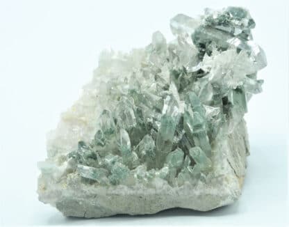 Quartz à fantômes de Chlorite, Les Deux-Alpes, Oisans, Isère.