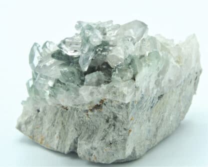 Quartz à fantômes de Chlorite, Les Deux-Alpes, Oisans, Isère.