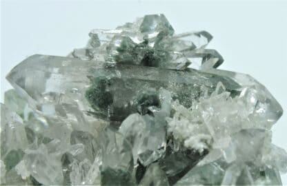 Quartz à fantômes de Chlorite, Les Deux-Alpes, Oisans, Isère.