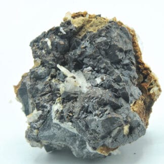 Sphalérite (Blende) et Quartz, Tunnel des Chavants, Les Houches, Haute-Savoie.