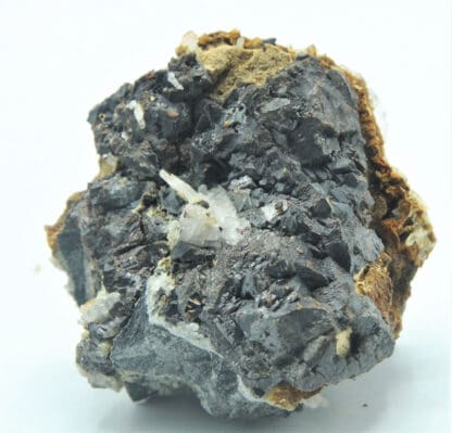 Sphalérite (Blende) et Quartz, Tunnel des Chavants, Les Houches, Haute-Savoie.