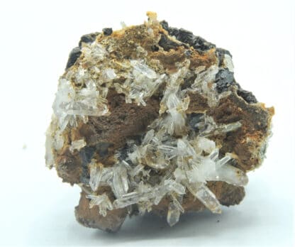 Sphalérite (Blende) et Quartz, Tunnel des Chavants, Les Houches, Haute-Savoie.