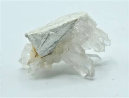 Quartz et baryte (Barytine), Le Lac Blanc, l’Alpe d’Huez, Oisans, Isère.