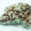 Bindheimite et Malachite sur Bournonite, Usclas-du-Bosc, Loiras, Hérault.