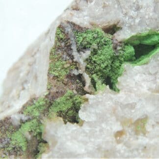 Conichalcite, Falgayrolles, Villefranche-de-Rouergue, Aveyron.