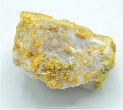 Orpiment cristallisé, Duranus, Alpes-Maritimes.