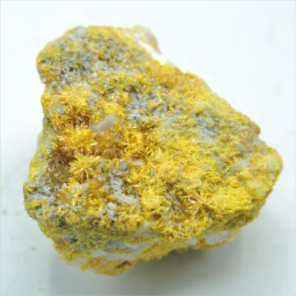 Orpiment cristallisé, Duranus, Alpes-Maritimes.