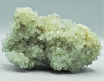 Calcite sur Fluorite sur Sidérite, et Galène, Le Rivet, Peyrebrune, Tarn.