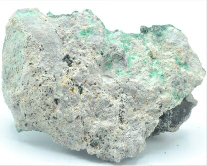 Malachite verte fibreuse, Katanga, Congo.