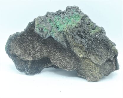 Heterogenite et Chrysocolle, Mine de l’Etoile du Congo, Haut-Katanga, Congo.