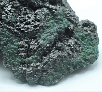 Heterogenite et Chrysocolle, Mine de l’Etoile du Congo, Haut-Katanga, Congo.