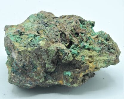 Malachite, Azurite et Tétraédrite, Sidi Ghiles (Novi), Algérie.