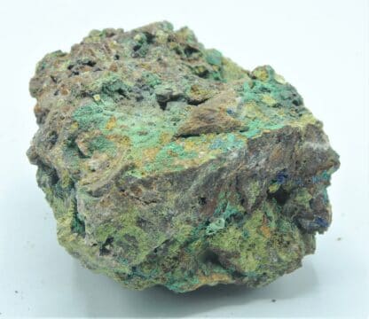 Malachite, Azurite et Tétraédrite, Sidi Ghiles (Novi), Algérie.