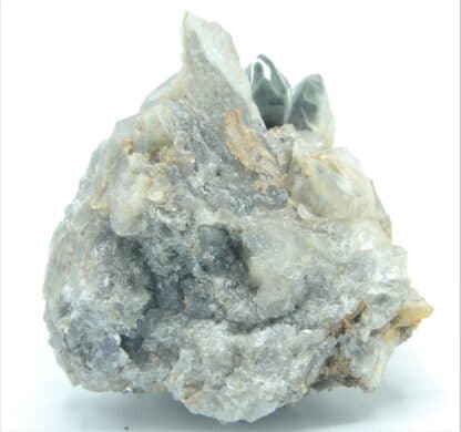 Anatase, Rutile et Quartz, Les Deux-Alpes, Oisans, Isère.