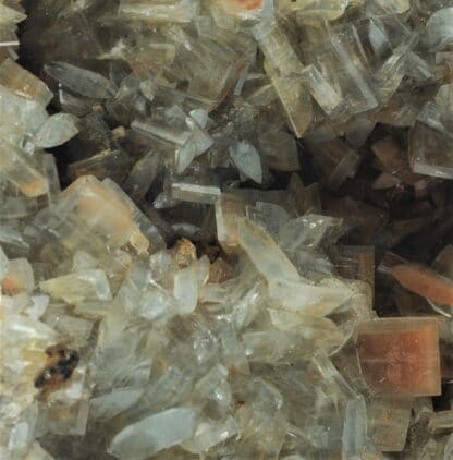 Baryte (Barytine) bleue hématoïde, Les Redoutières, Chaillac, Indre.