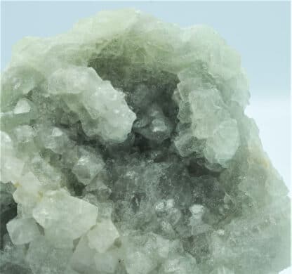 Fluorite (Fluorine) sur Baryte (Barytine), Le Maine Reclesne, Saône-et-Loire, Morvan.