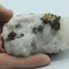 Chalcopyrite cristallisée, Carrière de Cuzac, Lot.
