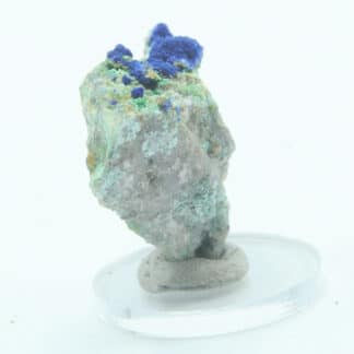 Azurite, Hubac de Jourdan, Daluis, Alpes-Maritimes.