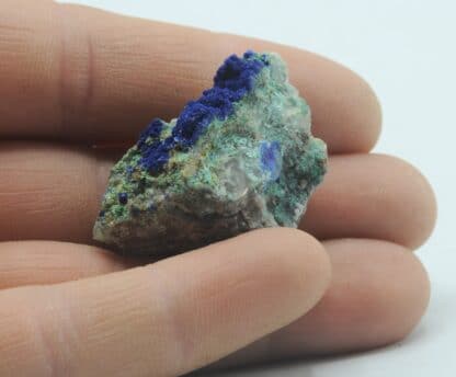 Azurite, Hubac de Jourdan, Daluis, Alpes-Maritimes.