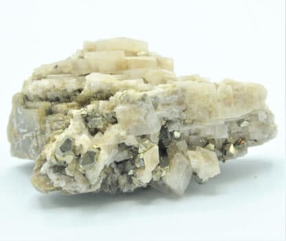 Sidérite, Dolomite et Quartz, Mine de Saint-Pierre-de-Mésage, Isère.