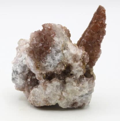 Quartz hématoïde, L’Argentolle, Saint-Prix, Saône-et-Loire.