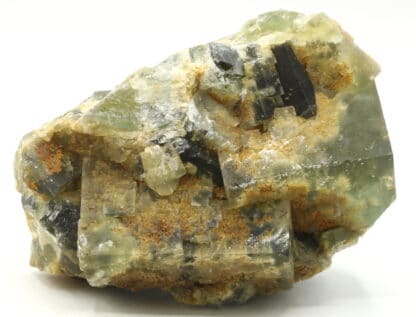 Fluorine (époque mine), Aurouze, Paulhaguet, Haute-Loire.