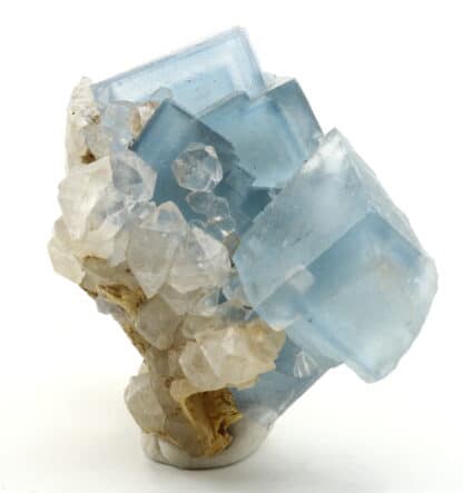 Fluorite bleue de la mine d'Embournegade (Tarn)