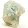 Fluorite bleue sur quartz de la mine du Burc, Tarn.