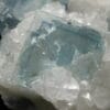 Cristaux de fluorine bleue de la mine du Burc (Burg - Tarn)
