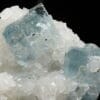 Cristaux de fluorine bleue de la mine du Burc (Burg - Tarn)